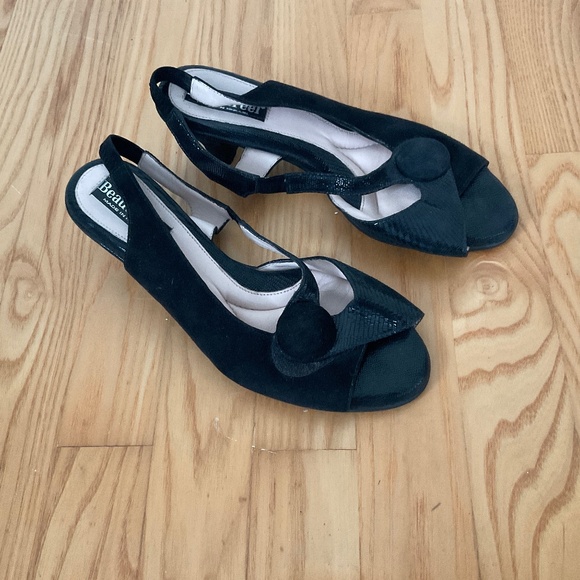 Beautifeel Black Leather and Suede Shoes sixe 37 - Picture 1 of 6